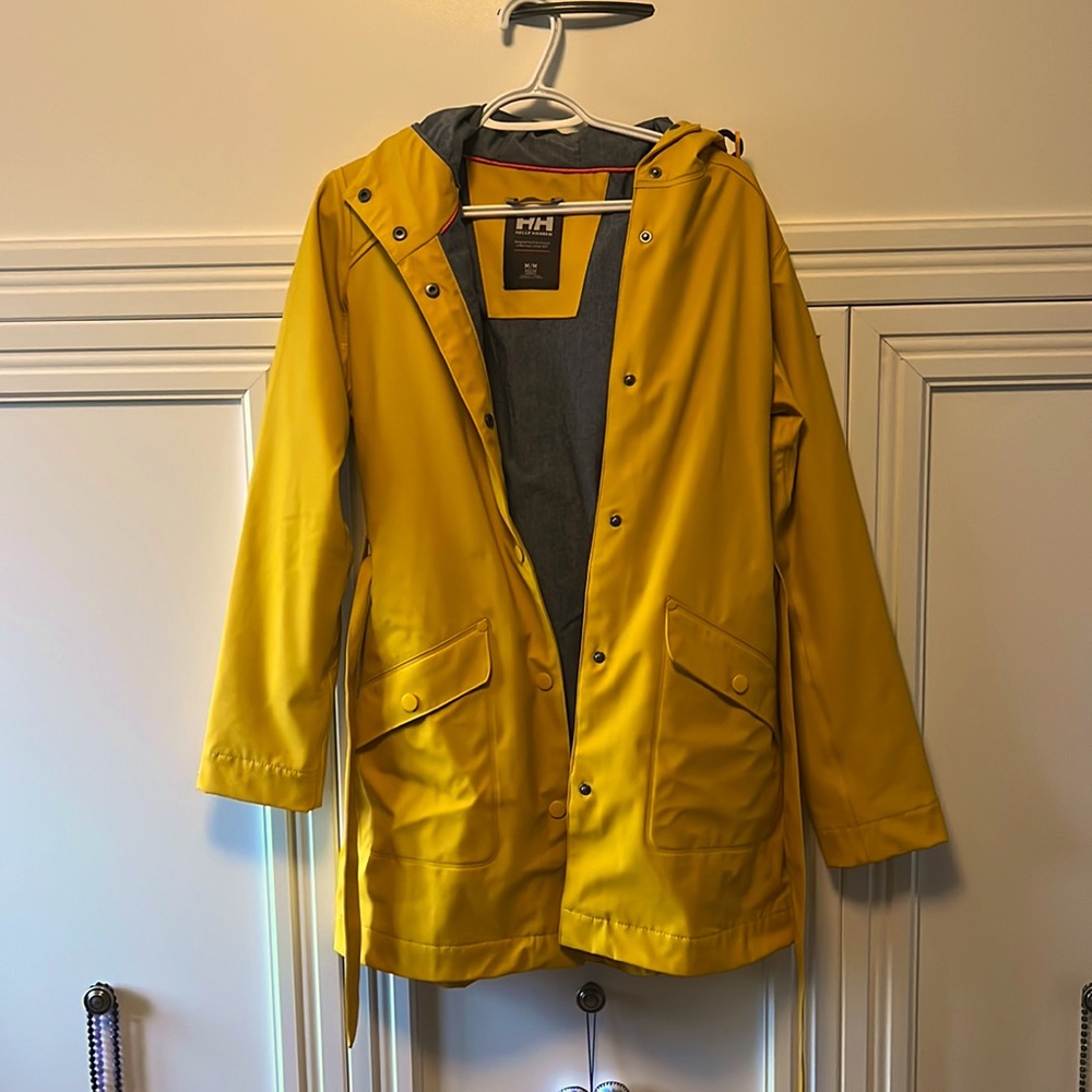 North Face - Yellow - Fisherman Style Rain Jacket - Medium
